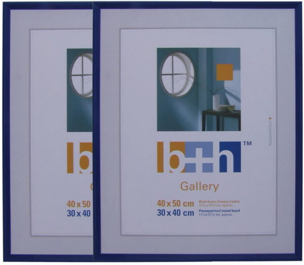 MDFN 40x50 Blau Metalic 2er Neu